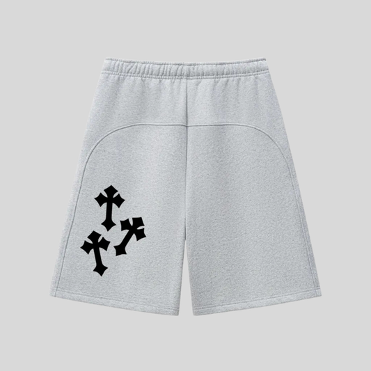 CrossedUp - Baggy Fleece Shorts