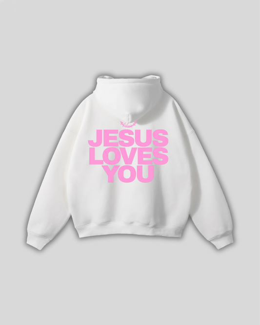 A Pink John 3:16 Matching set - Hoodie