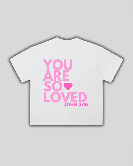 John 3:16 - Pink T-Shirt