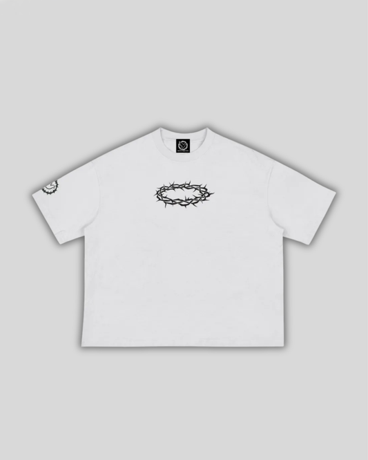 the Crown of thorns - Cropped tee - logo sleeve