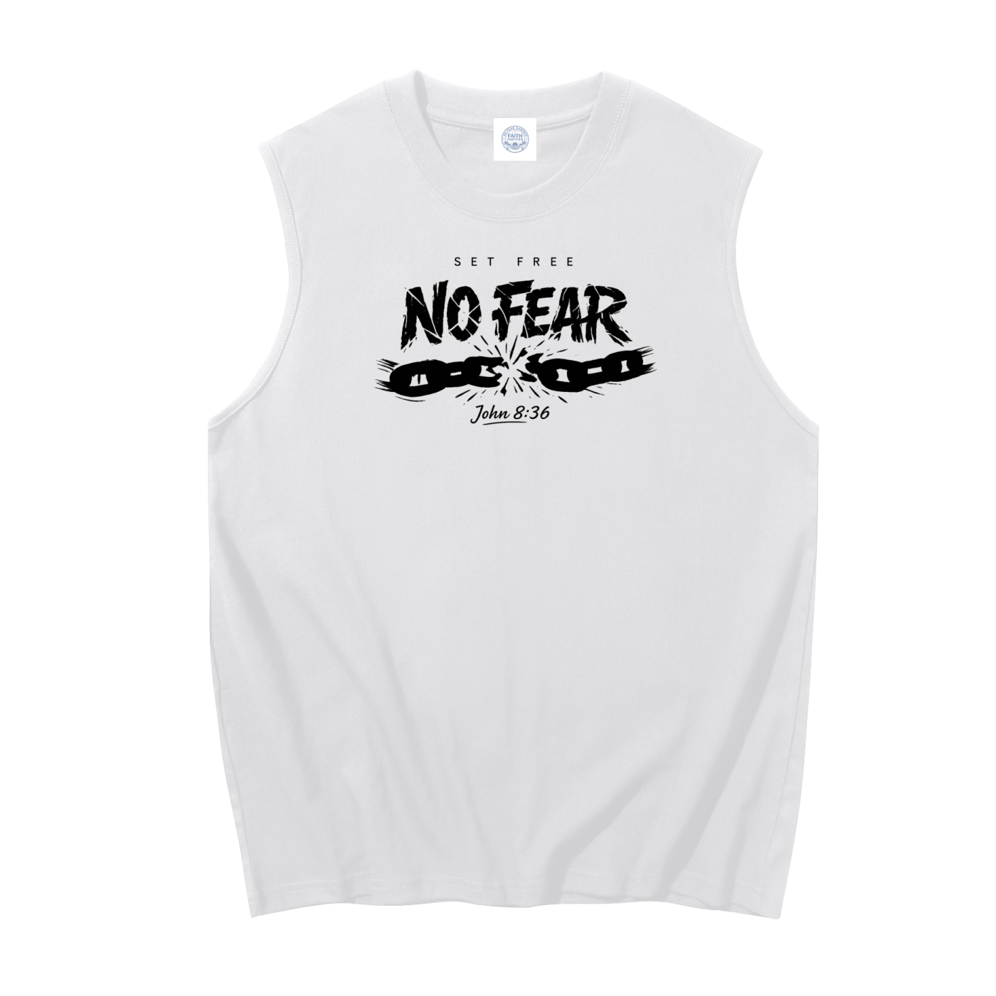The Break chains - Tank Top (White)