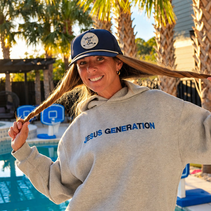 Jesus Generation - Boxy Hoodie - Embroidery
