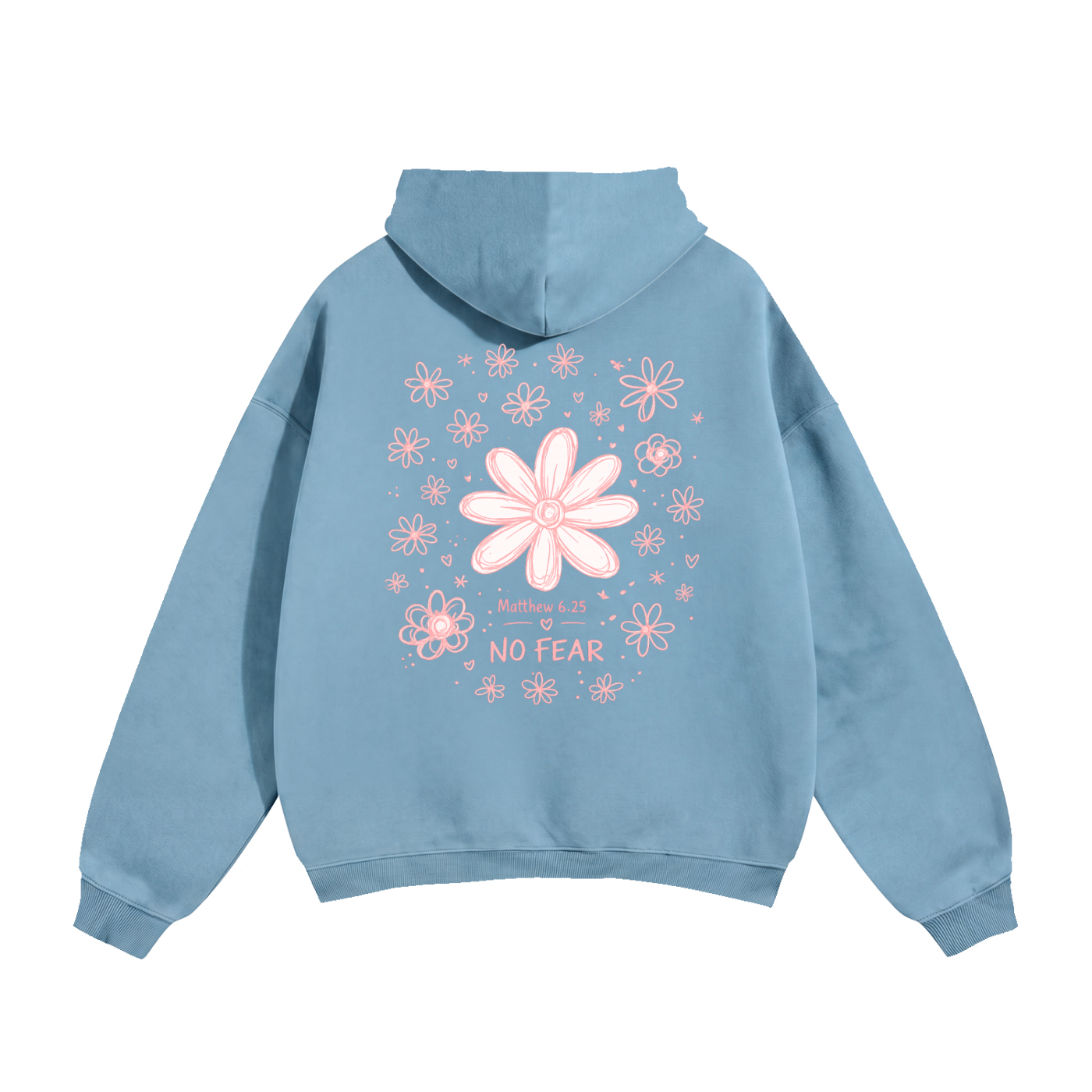 Matthew 6.26 Garden - Hoodie (Navy, White, Red, Blue, Yellow)