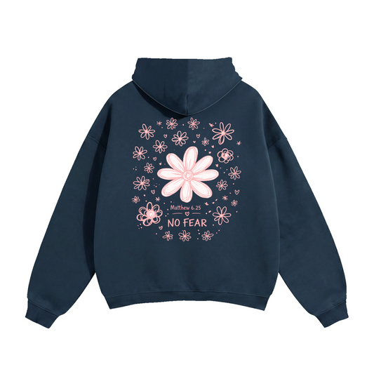 Matthew 6.26 Garden - Hoodie (Navy, White, Red, Blue, Yellow)