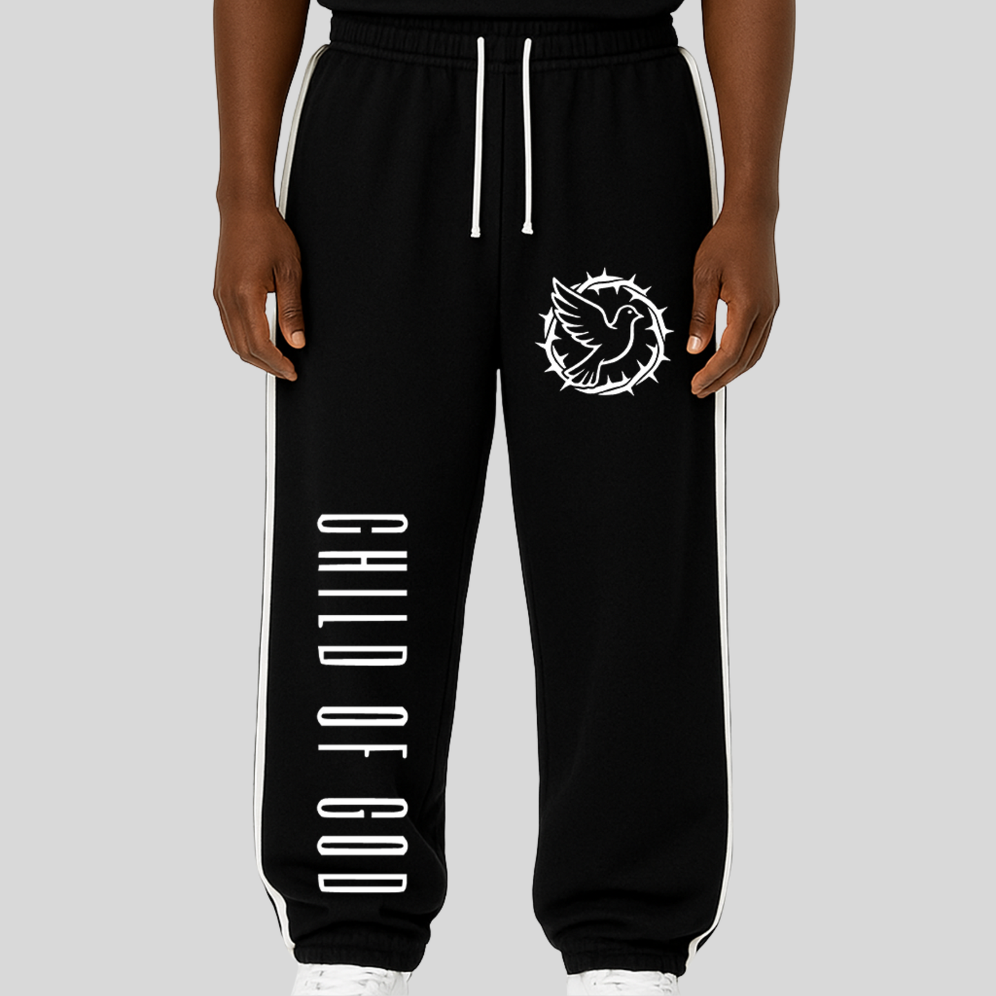 Faith that fits - Side-Stripe baggy Pants