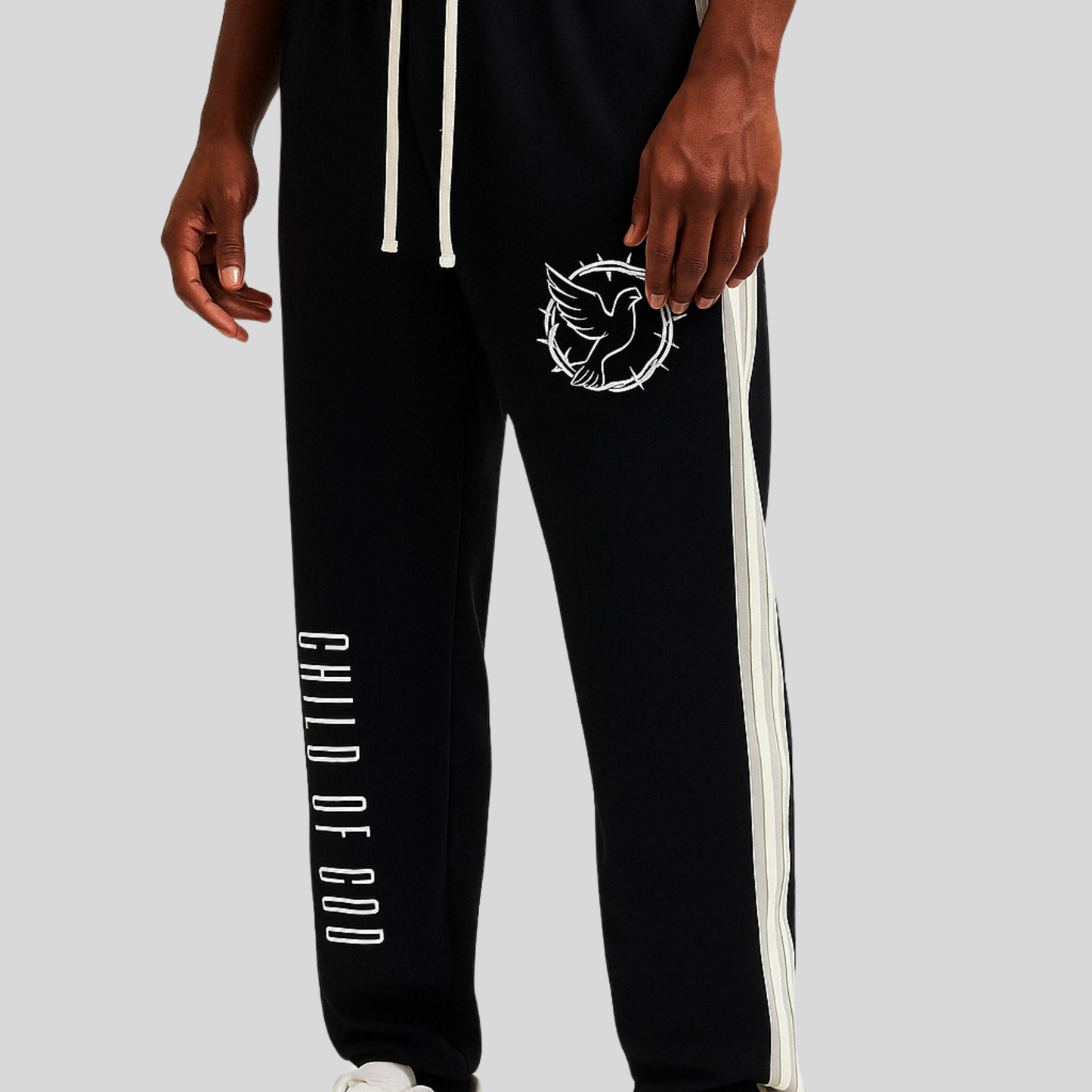 Faith that fits - Side-Stripe baggy Pants