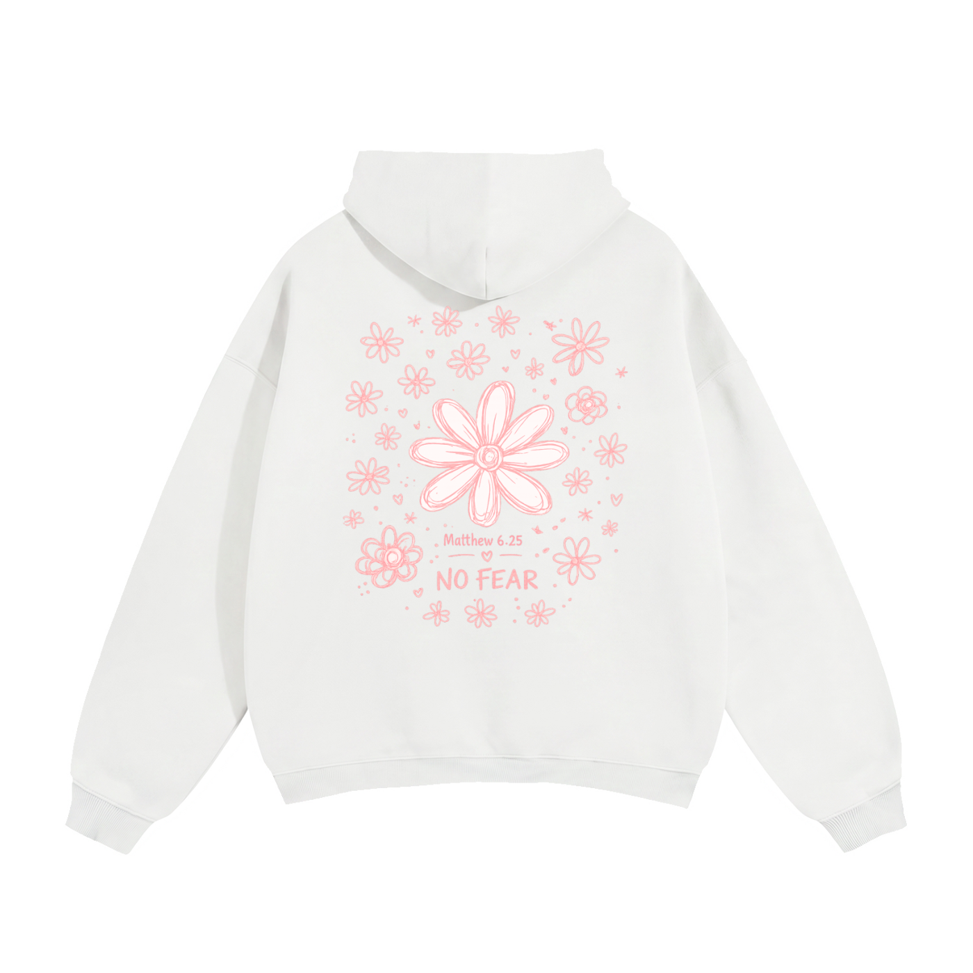 Matthew 6.26 Garden - Hoodie (Navy, White, Red, Blue, Yellow)