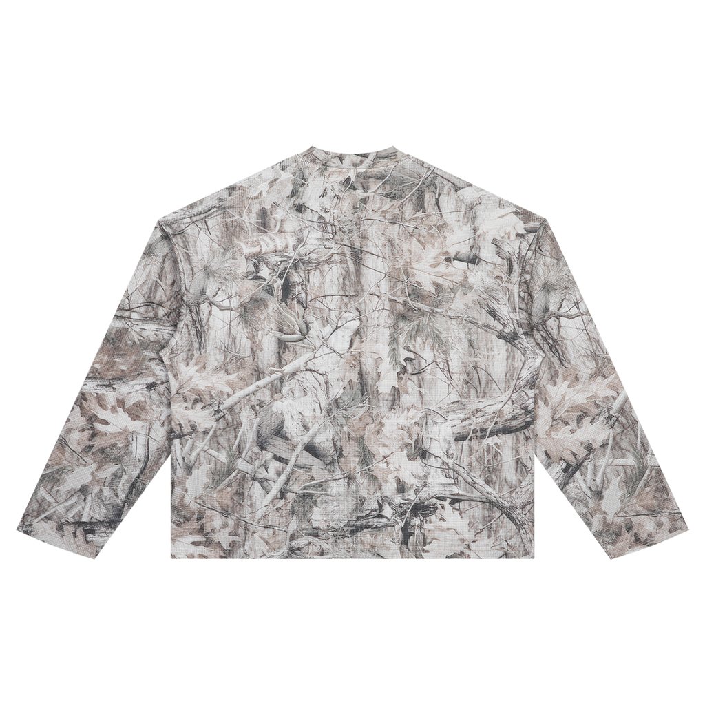 Jesus is the king - Waffle Knit Long Sleeve
