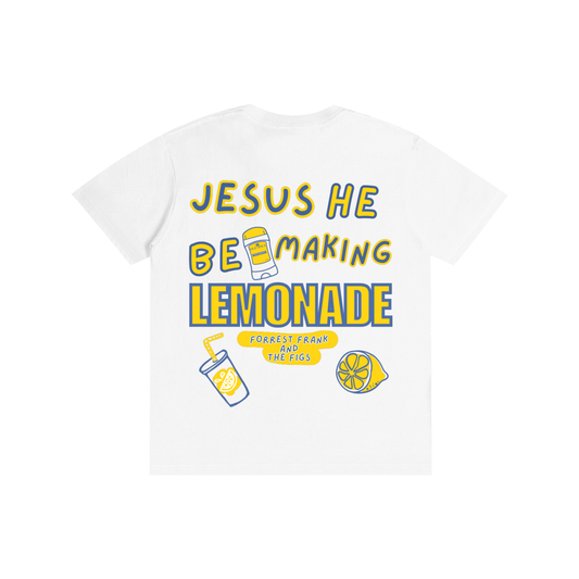 A Lemonade Forrest Frank - T-Shirt (White, Blue)